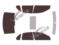 Tönungsfolienkit Volkswagen Jetta (5) Limousine 4-türig (2005 - 2010) Tönungsfolienkit Volkswagen Jetta (5) Limousine 4-türig (2005 - 2010)