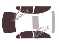 Tönungsfolien-Kit Volkswagen Jetta (6) Limousine 4-türig (2010 - 2018) Tönungsfolien-Kit Volkswagen Jetta (6) Limousine 4-türig (2010 - 2018)