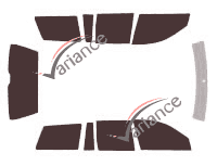 Tönungsfolienkit Volkswagen Jetta (4) Kombi 5 Türen (1999 - 2006) Tönungsfolienkit Volkswagen Jetta (4) Kombi 5 Türen (1999 - 2006)