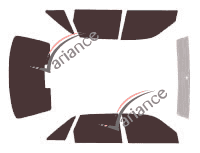 Kit film teinté Volkswagen Passat (4) Berline 4 portes (1988 - 1996) Kit film teinté Volkswagen Passat (4) Berline 4 portes (1988 - 1996)