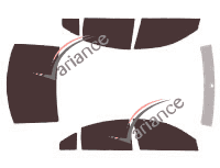 Kit film teinté Volkswagen Passat (5) Berline 4 portes (1996 - 2005) Kit film teinté Volkswagen Passat (5) Berline 4 portes (1996 - 2005)