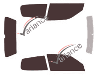 Volkswagen Polo (3) 3 doors (2000 - 2002) tinted film kit Volkswagen Polo (3) 3 doors (2000 - 2002) tinted film kit