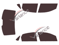 Tinted film kit Volkswagen Polo (5) Classic Sedan 4-door (since 2010) Tinted film kit Volkswagen Polo (5) Classic Sedan 4-door (since 2010)