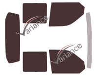 Tinted film kit Volkswagen Transporter T6 (6) 4-door pick-up (since 2015) Tinted film kit Volkswagen Transporter T6 (6) 4-door pick-up (since 2015)