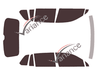 Kit film teinté Volkswagen Tiguan (2) 5 portes (2016 - 2023) Kit film teinté Volkswagen Tiguan (2) 5 portes (2016 - 2023)