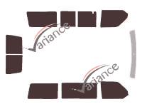 Kit film teinté Volkswagen Transporter T4 (4) Court 5 portes (1990 - 2003) Kit film teinté Volkswagen Transporter T4 (4) Court 5 portes (1990 - 2003)