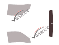 Schéma vitres Suzuki Vitara (2) Cabriolet 2 portes (1998 - 2005)